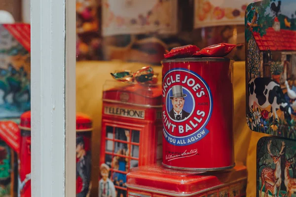 Broadway Großbritannien Juli 2020 Retro Gläser Mit Keksen Und Bonbons — Stockfoto