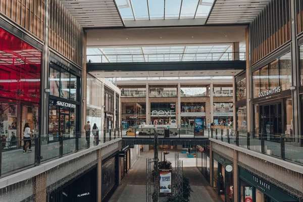 Oxford August 2020 Few People Walking Westgate Centre Major Typically — Stock Photo, Image
