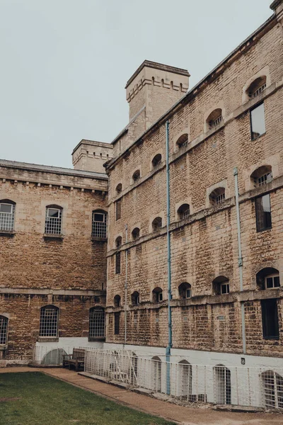 Oxford Großbritannien August 2020 Außenansicht Des Gefängnisblocks Von Oxford Castle — Stockfoto