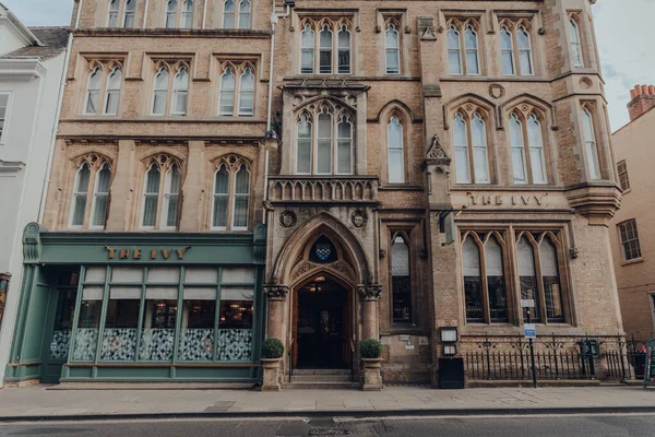 Oxford Egyesült Királyság Augusztus 2020 Facade Ivy Restaurant Oxford City — Stock Fotó