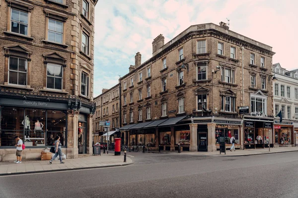 Oxford Augustus 2020 Winkels Aan High Street Oxford Een Stad — Stockfoto