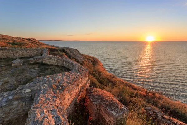 Ruínas Romanas Cidadela Argamum Organe Dobrogea Roménia — Fotografia de Stock