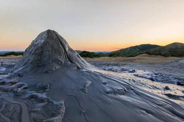 Paisaje Los Volcanes Lodo Condado Buzau Rumanía — Foto de Stock