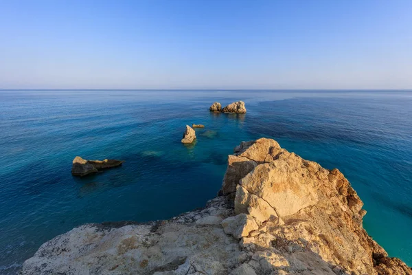 Pohled Mysu Nikita Agios Nikitas Lefkada Řecko — Stock fotografie