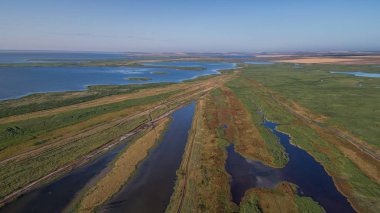 Tuna Deltası, Romanya ve Avrupa 'nın hava manzarası