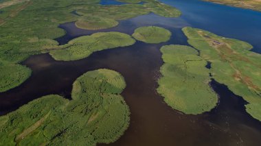 Tuna Deltası, Romanya ve Avrupa 'nın hava manzarası