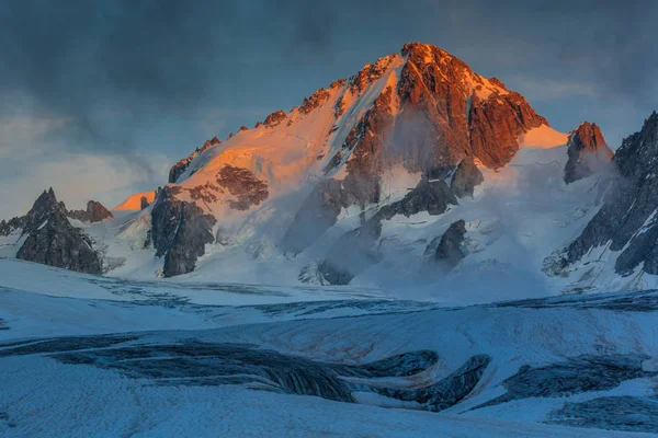 Gleccser Tour Francia Alpokban Mont Blanc Hegység — Stock Fotó