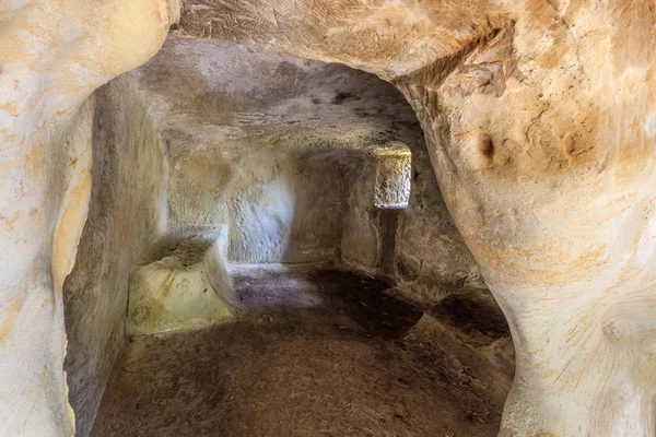 Cave Hermitage Alunis County Buzau Romania — Stock Photo, Image