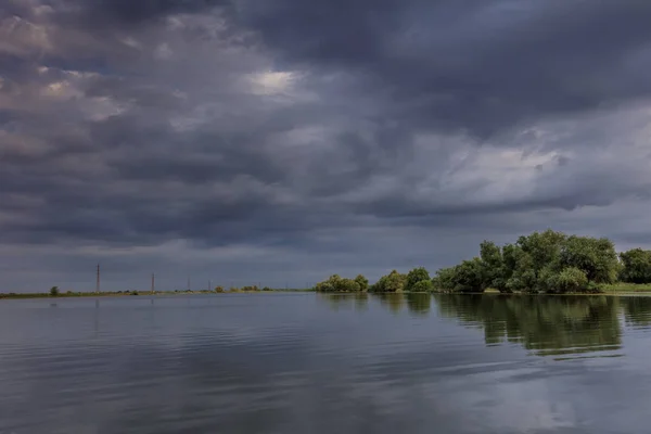 Paesaggio Nel Delta Del Danubio Romania Europa — Foto Stock