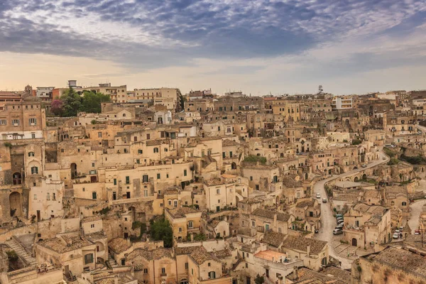 Matera Village Unesco World Heritage Site Italy — Stock Photo, Image