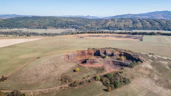 Volcan Gruiu Comté Brasov Transylvanie Roumanie Vue Aérienne — Photo