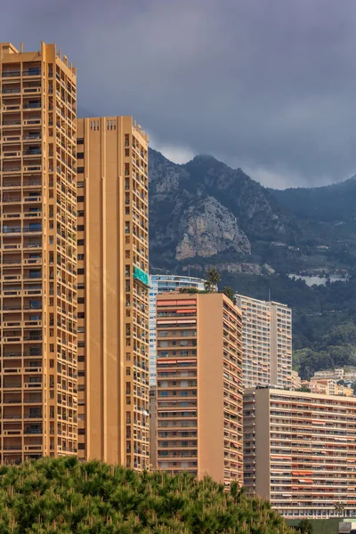 モナコ モンテカルロ モナコは 番目の最小で 最も密に住まれた世界の国 — ストック写真