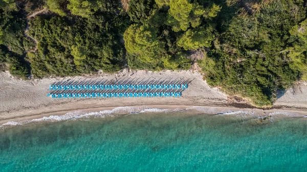 クリオピギ ビーチの眺め カッサンドラのハルキディキ半島 ギリシャ — ストック写真