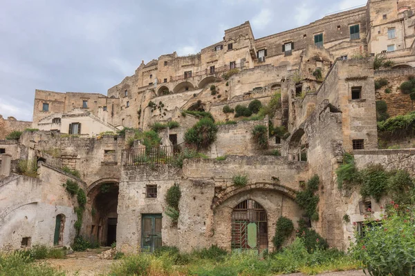 Matera Village Unesco World Heritage Site Italy — Stock Photo, Image