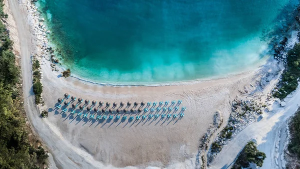 Porto Vathy beach, Thassos island, Grécia — Fotografia de Stock