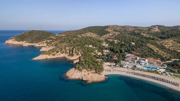 Tripiti ビーチ。タソス島、ギリシャ — ストック写真