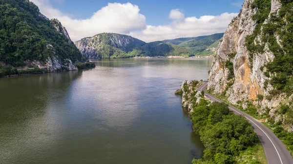 Danube Gorges. Cazanele Mari, Romania — Stock Photo, Image
