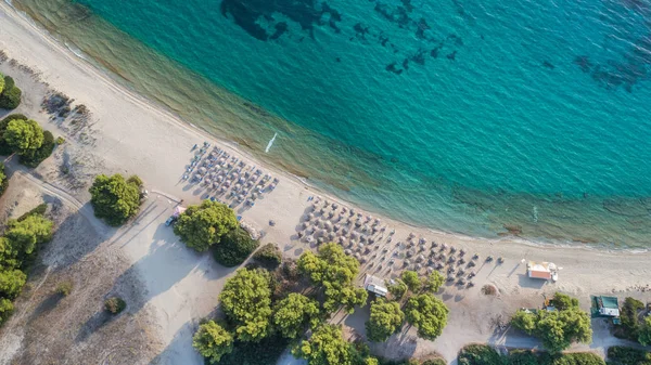 Paragga strand. Chalkidiki, Griekenland — Stockfoto