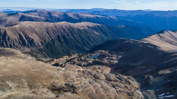 Jezioro Rosu w Górach Fagaras — Zdjęcie stockowe