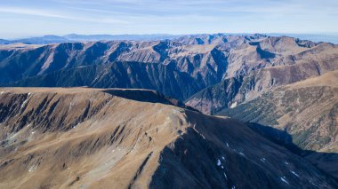 dağ manzarası fagaras Dağları, Romanya