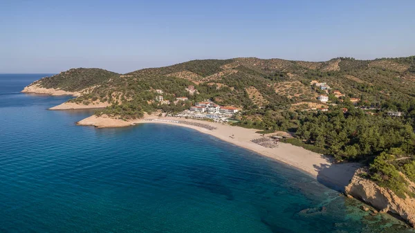 Tripiti plaj. Thassos Island, Yunanistan — Stok fotoğraf