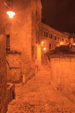 matera Sassi, gece.