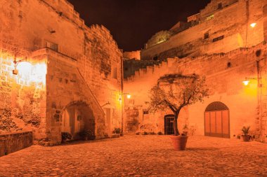 matera Sassi, gece.