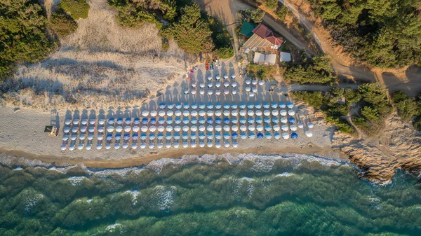 Paradiesstrand. Insel Thassos, Griechenland — Stockfoto