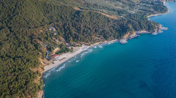 Spiaggia paradisiaca. Isola di Thassos, Grecia — Foto Stock