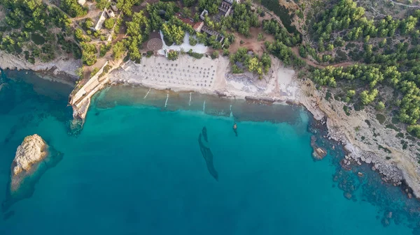 Praia de Metalia. Thassos Island, Grécia — Fotografia de Stock