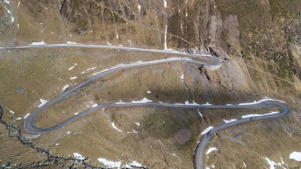 Transfagarasan Highway v Rumunsku — Stock fotografie