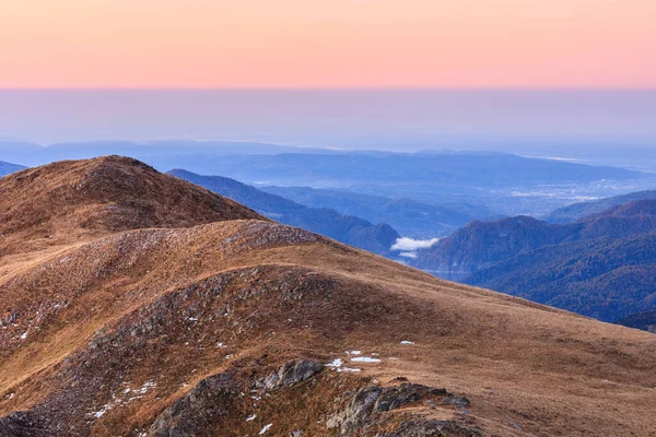 Romanya Nın Fagaras Dağları Ndaki Dağ Manzarası — Stok fotoğraf
