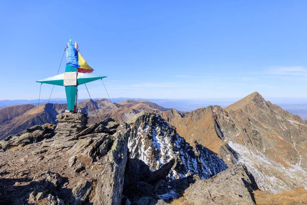 Fagaras Mountains Ρουμανία Lespezi Peak 2517 — Φωτογραφία Αρχείου