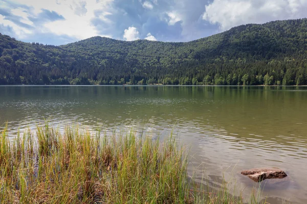 Lago Vulcanico Sant Ana Romania Unico Lago Europa Formato Nel — Foto Stock