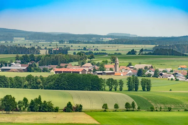 View Village Gastern Lower Austria Summer — Stock Photo, Image