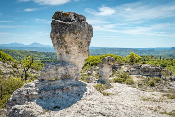 Les Mourres Forcalquier sziklái — Stock Fotó