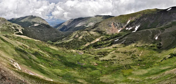 Panorama Vom Independence Pass Richtung Osten Colorado Estados Unidos 3686M — Foto de Stock