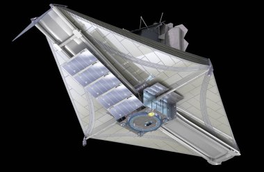 The James Webb Space Telescope (JWST or Webb), 3d illustration, elements of this image are furnished by NASA clipart