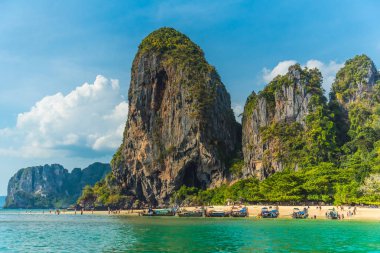 Phra nang Mağarası tropikal Plaj, Krabi, Tayland