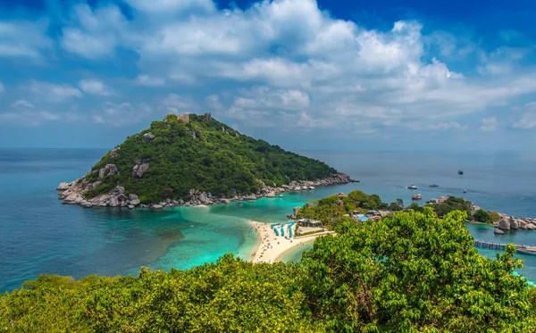 Miradouro Ilha Nangyuan Koh Tao Suratthani Tailândia — Fotografia de Stock