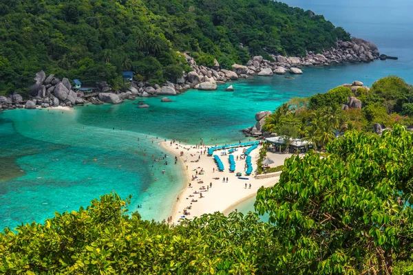 Nangyuan ada bakış açısı, Koh Tao, Suratthani Tayland