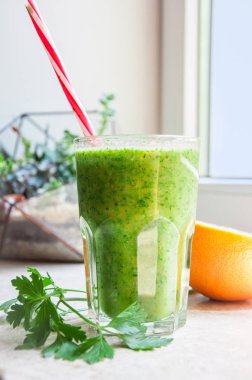 Greyfurt ile Yeşil Smoothies