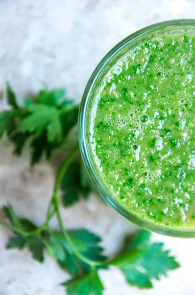 Maydanoz ile yeşil smoothies