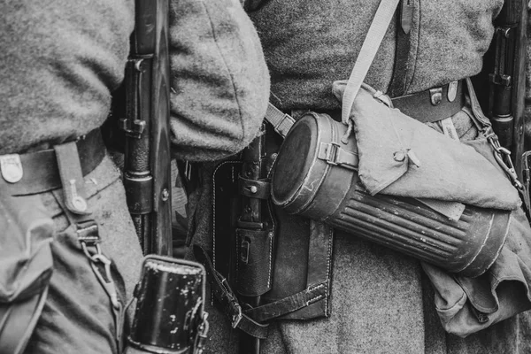 Elementos dos uniformes dos soldados da Wehrmacht — Fotografia de Stock