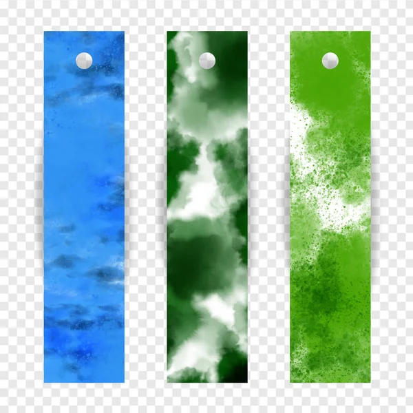 Design Marcador Com Tinta Aquarela Abstrata Colorida — Fotografia de Stock