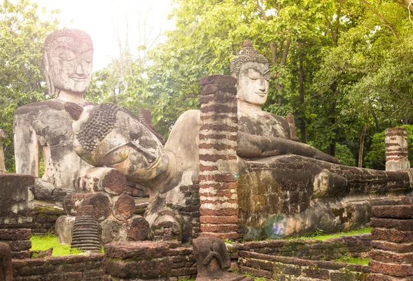 Buddha Kamphaengphet Historical Park Nong Pong District Kamphaeng Phet Province — Stock Photo, Image