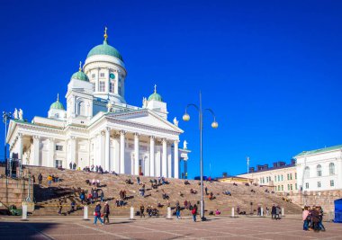 Senato Meydanı, Helsinki, Finlandiya Helsinki Katedrali (St Nicholas Kilisesi)
