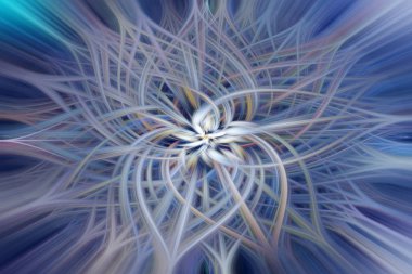 Soyut teknoloji çok renkli arka plan ile akan dalgalı çizgiler. Fütüristik büyüleyici etkisi.