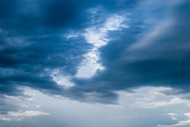Gökyüzündeki bulutlar