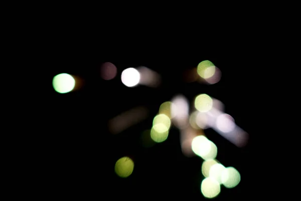 Absztrakt Fény Sötétben Blur Véletlenszerű Ragyog — Stock Fotó